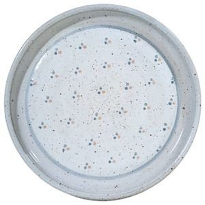 Lynne Norwood Lofton handmade pottery 8 1/4"" salad plate